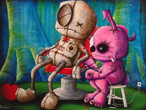 Fabio Napoleoni Memories Inked Onto My Canvas (OE) (Mini Print)